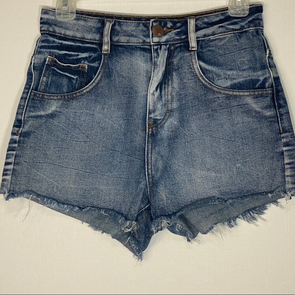 The High-rise Flashback Raw Hem Jean Denim…